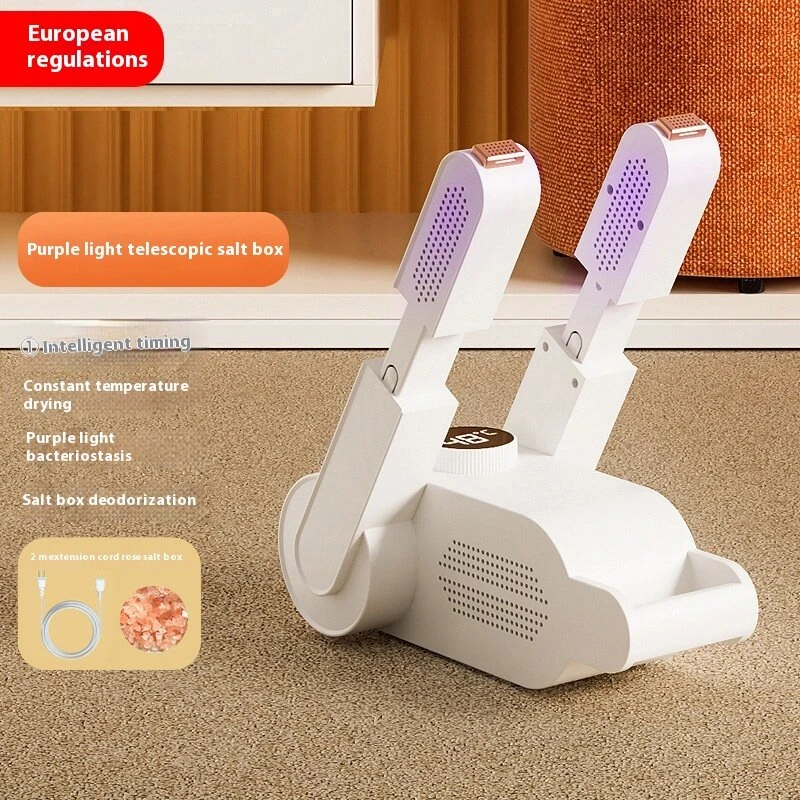 (image for) Foldable Retractable Shoe Dryer Powerful UV Shoe Sterilizer Deodorizer Shoe Dryer Household Portable Shoe Warming Machine